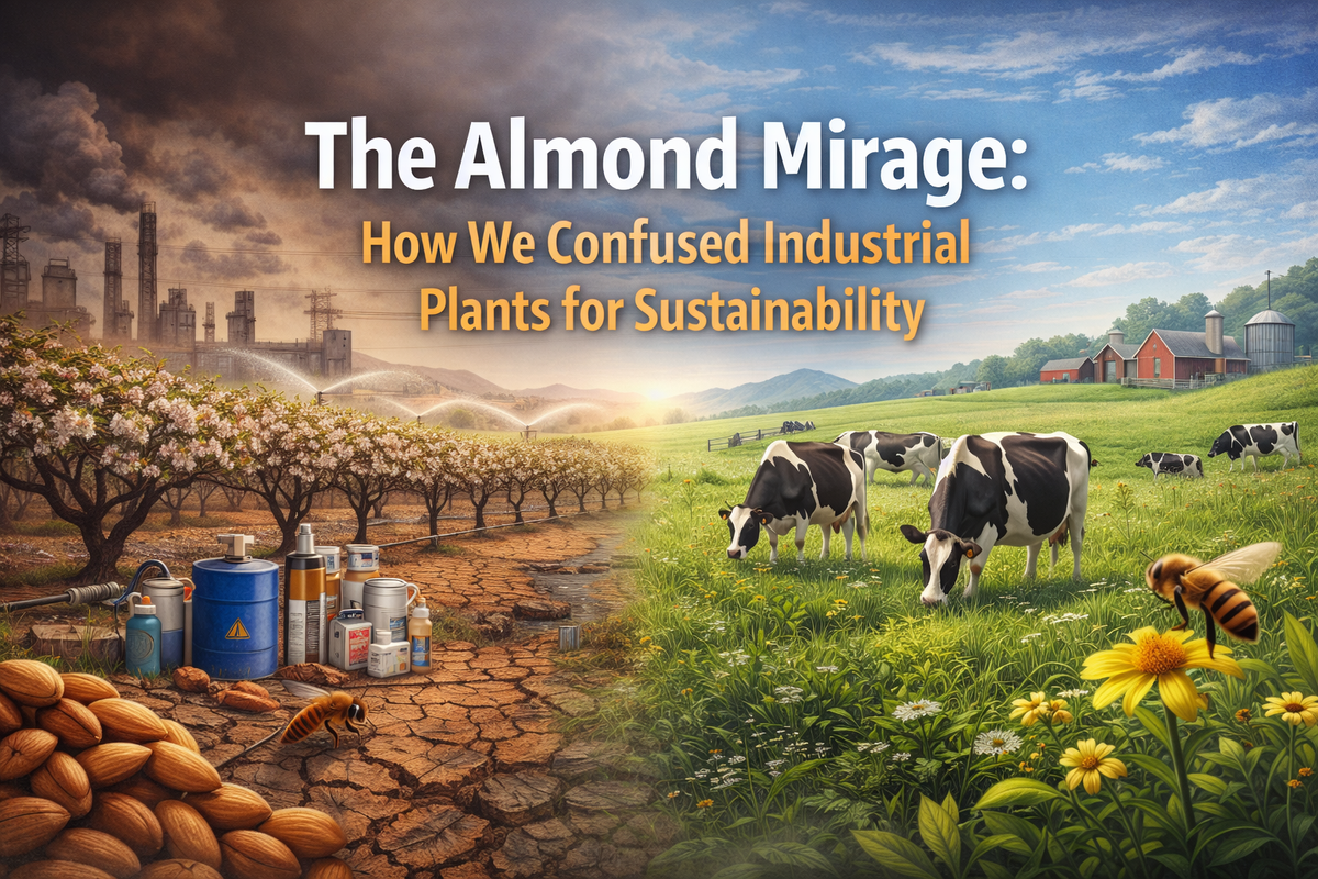 The Almond Mirage: How We Confused Industrial Plants for Sustainability